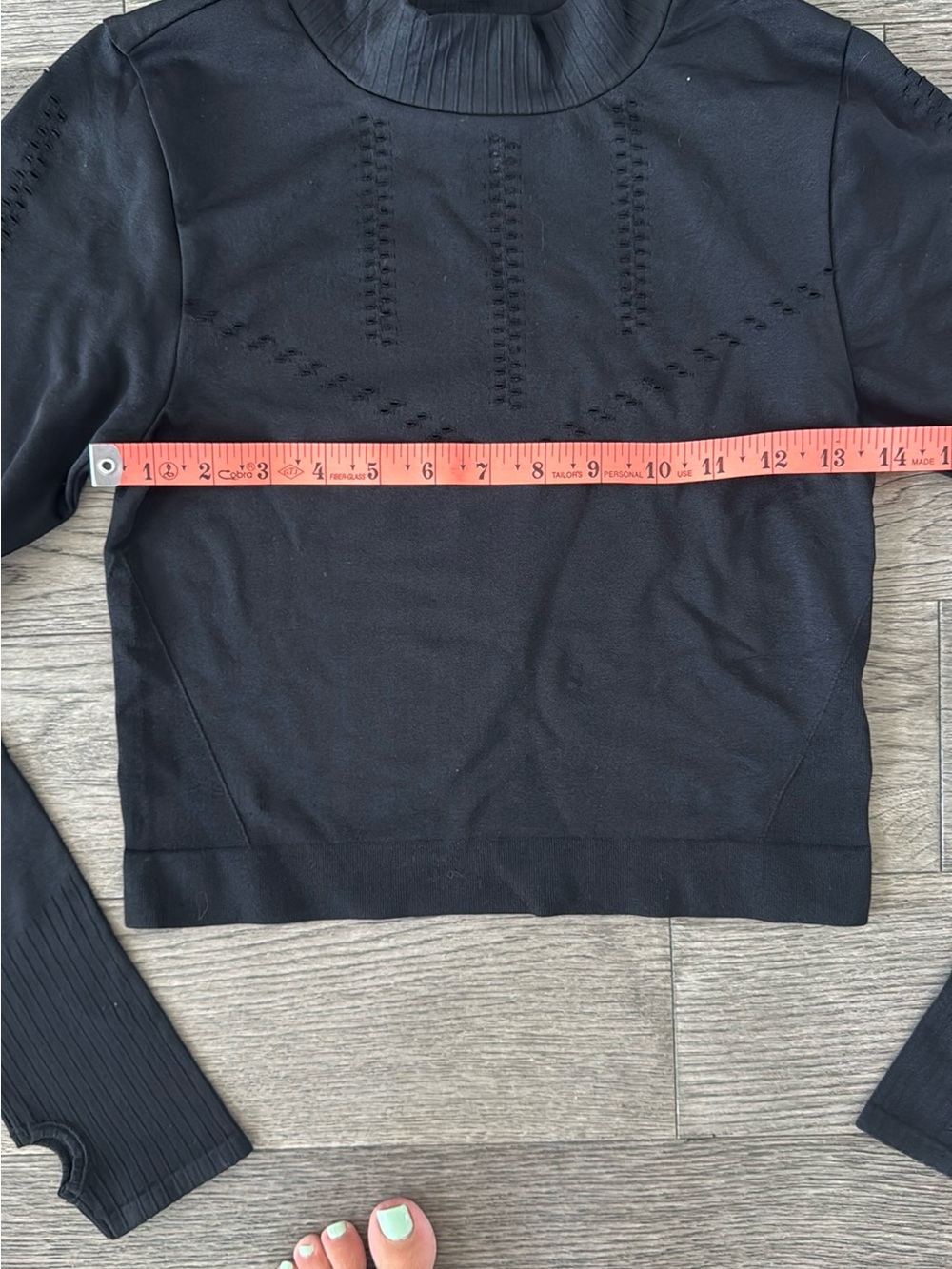 🌼OLD NAVY🌼 Bundle Active Cropped Seamless Workout Top, Size M - Picture 8 of 13